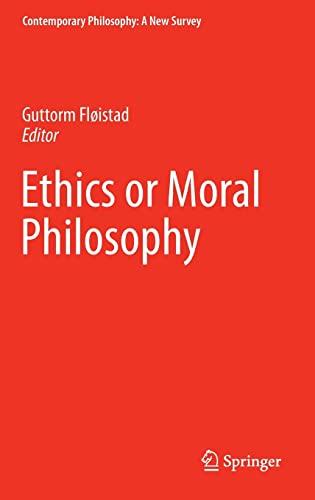 9789400768949: Ethics or Moral Philosophy / Ethrique ou Philosophie morale