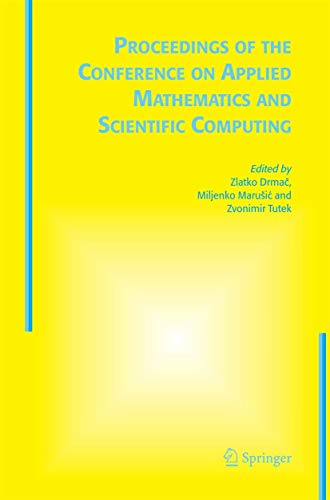 Imagen de archivo de Proceedings of the Conference on Applied Mathematics and Scientific Computing a la venta por Ria Christie Collections