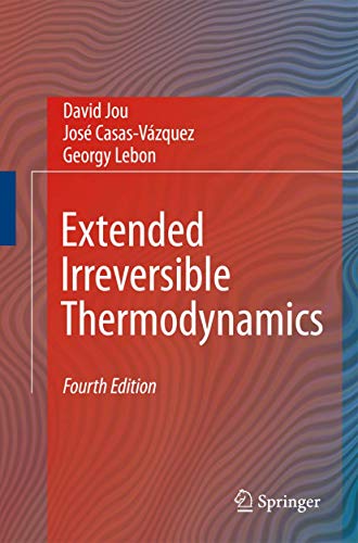 9789400791213: Extended Irreversible Thermodynamics