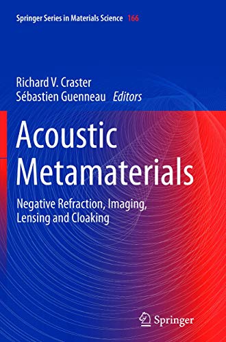 9789400794672: Acoustic Metamaterials: Negative Refraction, Imaging, Lensing and Cloaking: 166 (Springer Series in Materials Science)