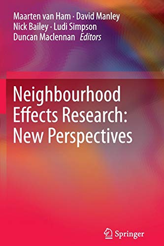 Stock image for Neighbourhood Effects Research: New Perspectives for sale by Phatpocket Limited