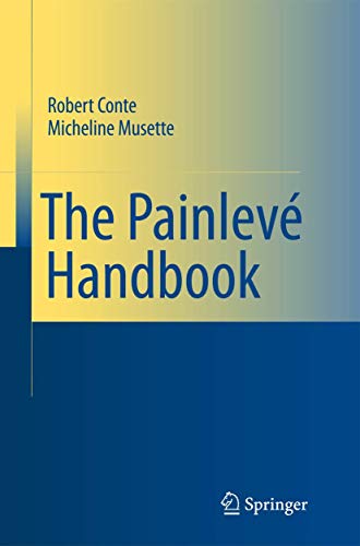 9789400796270: The Painlev Handbook
