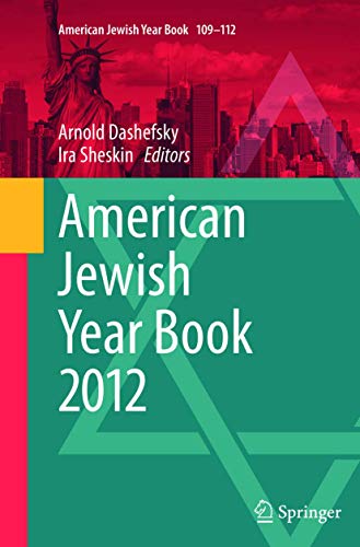 Stock image for American Jewish Year Book 2012 (American Jewish Year Book, 109-112) for sale by Lucky's Textbooks