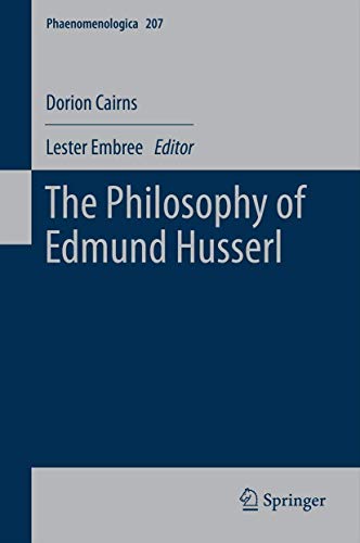 Immagine stock per The Philosophy of Edmund Husserl: 207