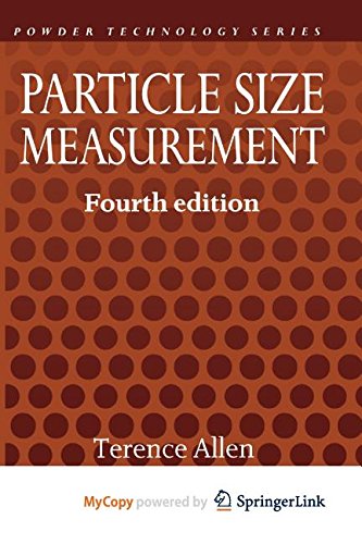 9789400904187: Particle Size Measurement