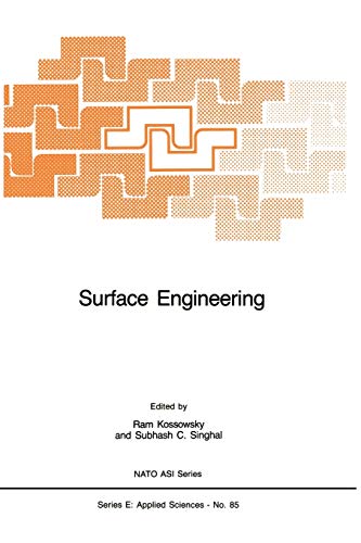 Imagen de archivo de Surface Engineering: Surface Modification of Materials a la venta por Revaluation Books