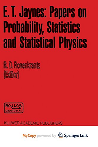 9789400965829: E. T. Jaynes: Papers on Probability, Statistics and Statistical Physics