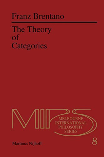 9789400981911: The Theory of Categories: 8 (Nijhoff International Philosophy Series)