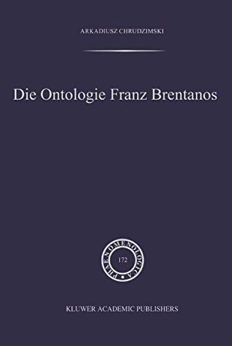 Stock image for Die Ontologie Franz Brentanos for sale by Books Puddle