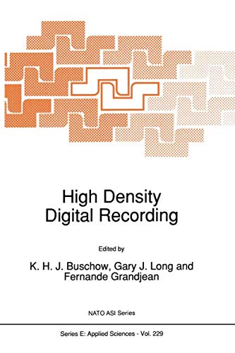 9789401047142: High Density Digital Recording (Nato Science Series E: (Closed))