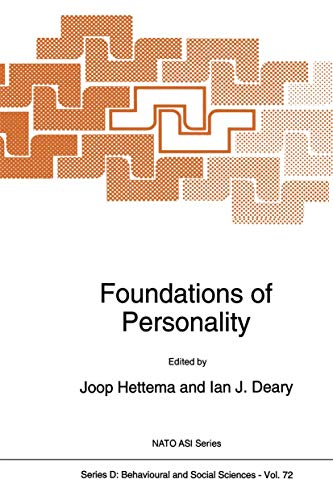 9789401047258: Foundations of Personality (Nato Science Series D: (Closed)): 72