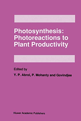 9789401052009: Photosynthesis: Photoreactions to Plant Productivity: Photoreactions to Plant Productivity