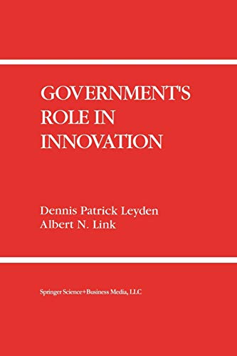 9789401053044: Government's Role in Innovation