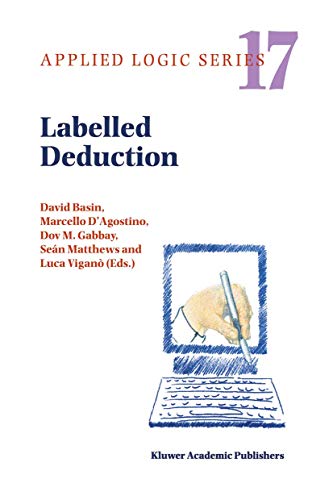9789401057813: Labelled Deduction: 17