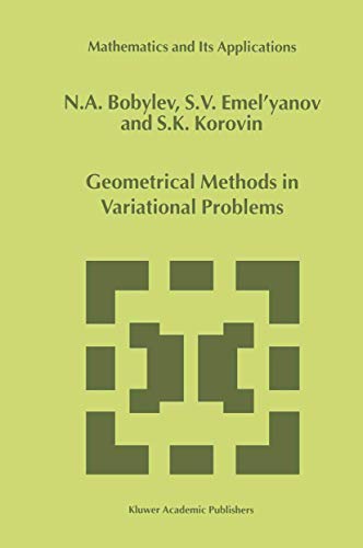 9789401059558: Geometrical Methods in Variational Problems (Mathematics and Its Applications (closed)): 485