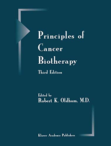 9789401065016: Principles of Cancer Biotherapy