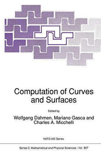9789401074049: Computation of Curves and Surfaces (Nato Science Series C:, 307)