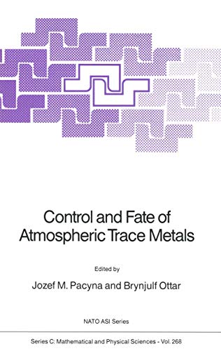 Imagen de archivo de Control and Fate of Atmospheric Trace Metals (Nato Science Series C:, 268) a la venta por Lucky's Textbooks