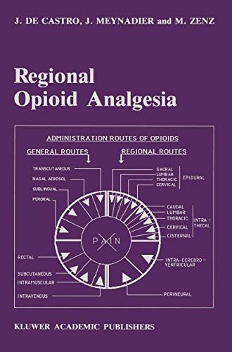Stock image for Regional Opioid Analgesia: Physiopharmacological Basis, Drugs, Equipment and Clinical Application (Developments in Critical Care Medicine and Anaesthesiology, 20) for sale by HPB-Red