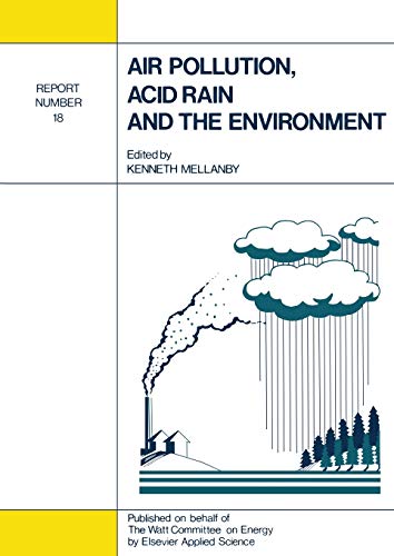 9789401077279: Air Pollution, Acid Rain and the Environment: Report Number 18