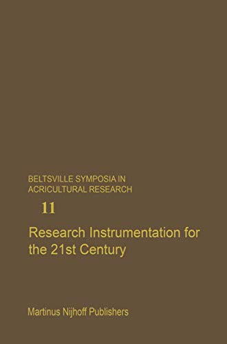 9789401077347: Research Instrumentation for the 21st Century: 11