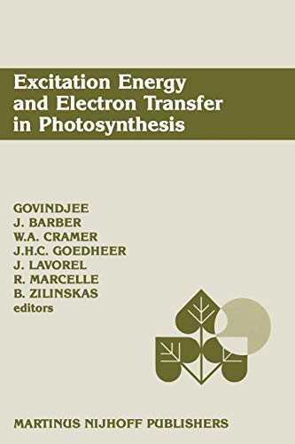 9789401080767: Excitation Energy and Electron Transfer in Photosynthesis: Dedicated to Warren L. Butler