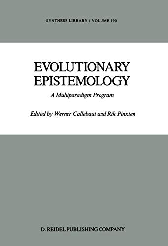 9789401082600: Evolutionary Epistemology: A Multiparadigm Program: 190