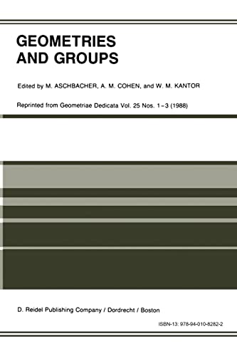 Stock image for Geometries and Groups: Proceedings of the Workshop Geometries and Groups, Finite and Algebraic, Noorwijkerhout, Holland, March 1986 for sale by Lucky's Textbooks