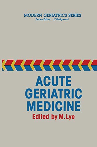 Stock image for Acute Geriatric Medicine for sale by Revaluation Books