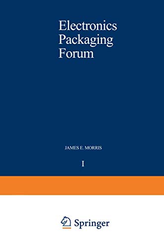 9789401092883: Electronics Packaging Forum: Volume One: 1