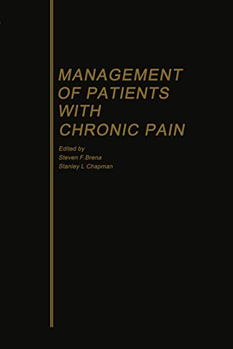 Beispielbild fr Management of Patients with Chronic Pain zum Verkauf von Ria Christie Collections
