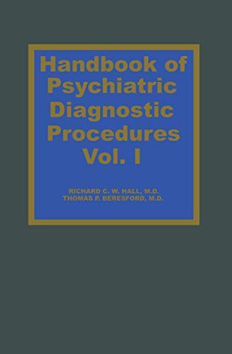 Imagen de archivo de Handbook of Psychiatric Diagnostic Procedures Vol. I a la venta por Lucky's Textbooks