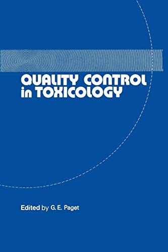 Stock image for Quality Control in Toxicology for sale by Revaluation Books