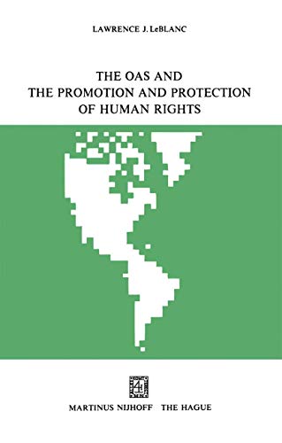 9789401186957: The OAS and the Promotion and Protection of Human Rights