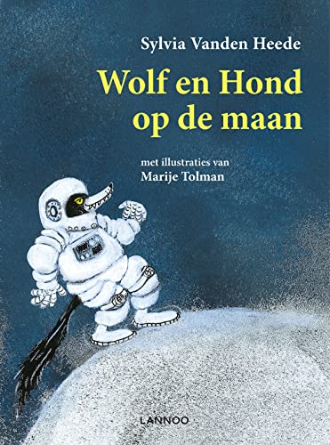 Imagen de archivo de Wolf en Hond op de maan a la venta por medimops