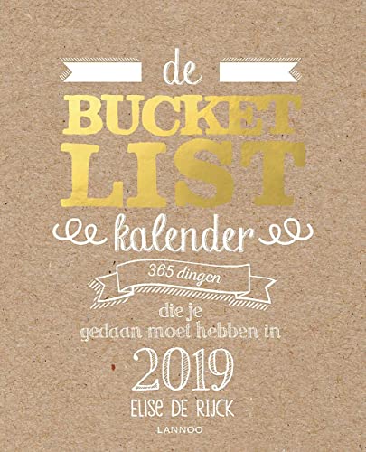 Beispielbild fr De Bucketlist Scheurkalender 2019: 365 dingen die je moet gedaan hebben in 2019 zum Verkauf von Le Monde de Kamlia