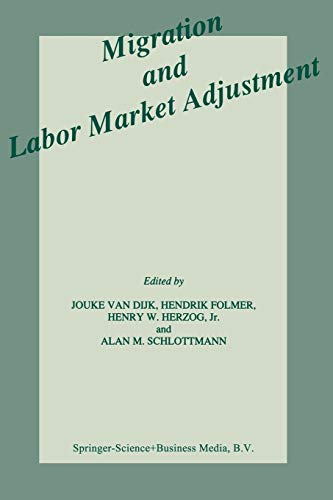 9789401578486: Migration and Labor Market Adjustment