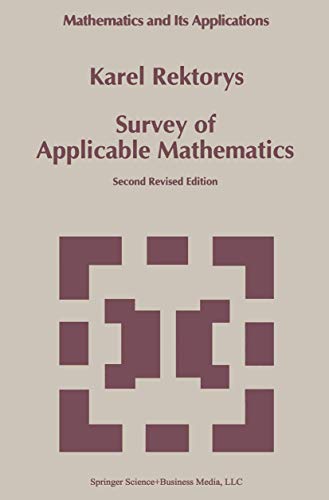 Imagen de archivo de Survey of Applicable Mathematics a la venta por Buchpark