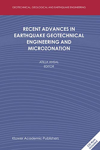 9789401740388: Recent Advances in Earthquake Geotechnical Engineering and Microzonation: 1 (Geotechnical, Geological and Earthquake Engineering)