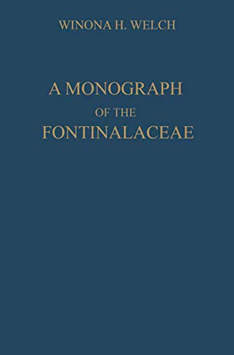 9789401758604: A Monograph of the Fontinalaceae