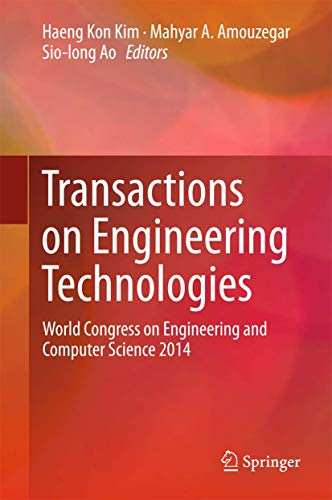 9789401772358: Transactions on Engineering Technologies: World Congress on Engineering and Computer Science 2014