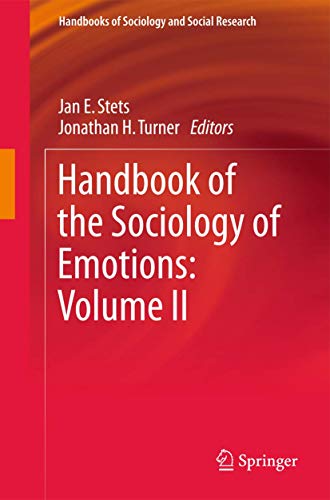 9789401773447: Handbook of the Sociology of Emotions: Volume II