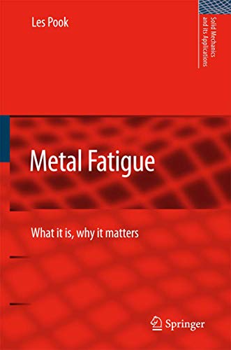 9789401776455: Metal Fatigue: What It Is, Why It Matters