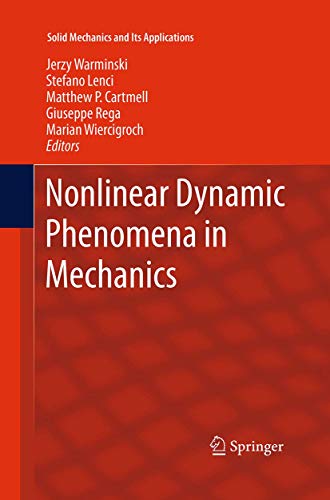 9789401778190: Nonlinear Dynamic Phenomena in Mechanics: 181