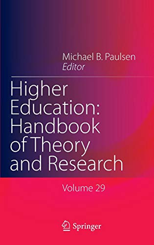 Beispielbild fr Higher Education: Handbook of Theory and Research : Volume 29 zum Verkauf von Buchpark