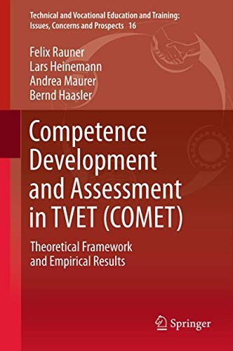 9789401782005: Competence Development and Assessment in TVET (COMET): Theoretical Framework and Empirical Results: 16