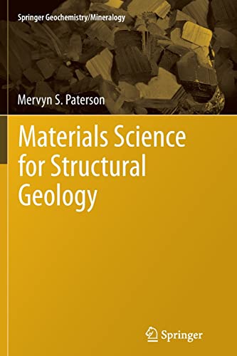 9789401783002: Materials Science for Structural Geology (Springer Geochemistry/Mineralogy)