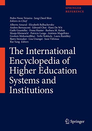Imagen de archivo de The International Encyclopedia of Higher Education Systems and Institutions a la venta por SpringBooks