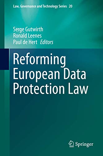 Stock image for Reforming European Data Protection Law. for sale by Antiquariat im Hufelandhaus GmbH  vormals Lange & Springer