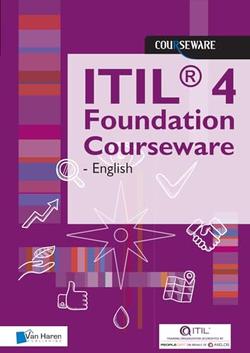 Imagen de archivo de ITIL 4 Foundation Courseware - English a la venta por Blackwell's